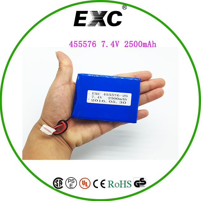 Li-ion Polymer Battery7.4V 2000mAh Super Thin Rechargeable Li-ion Battery Bag
